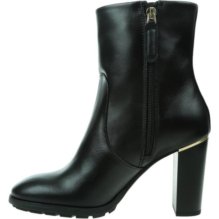 Chaussures Tommy Hilfiger Bottines FW0FW07540BDS Noir Cdiscount