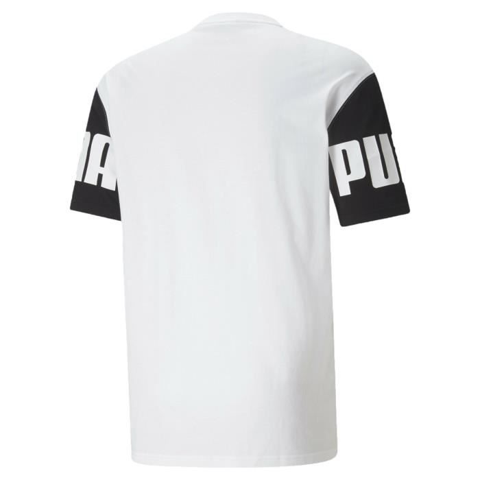 Tee shirt online puma blanche