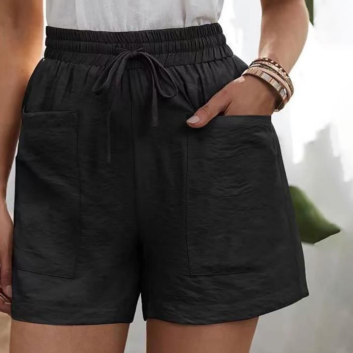 Short court noir femme 2025