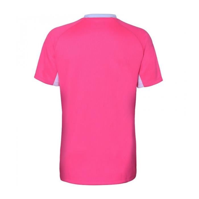 T shirt Bemi Rugby Stade Francais Paris Kappa Rose Homme Rugby Cdiscount Sport