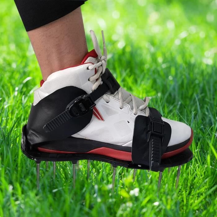 Chaussure a Pic pour Aérateur de Pelouse et de Jardin - Chaussures pour