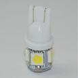 10X Ampoules Veilleuse LED SMD T10 W5W SMD 5050 bl-2