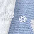 XJYDNCG Nid d'ange - Gigoteuse en tricot pour bébé - pour 0-12 mois Nouveau-né - bleu-2