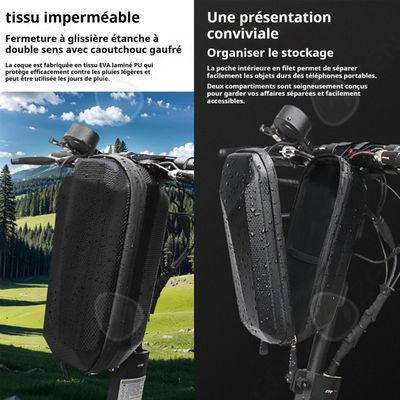 C Sacoche velo 24,5x10,5x11cm Sac de trottinette couche