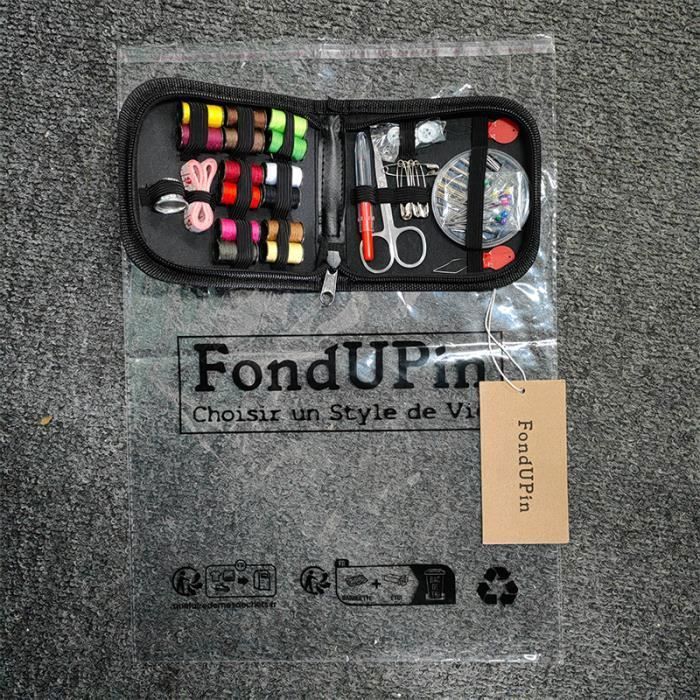 Kit De Couture 37 Pièces – Avec Enfile-aiguilles, Aiguilles, Fils Et étui – Idéal Débutants, Voyages Et Dépannage
