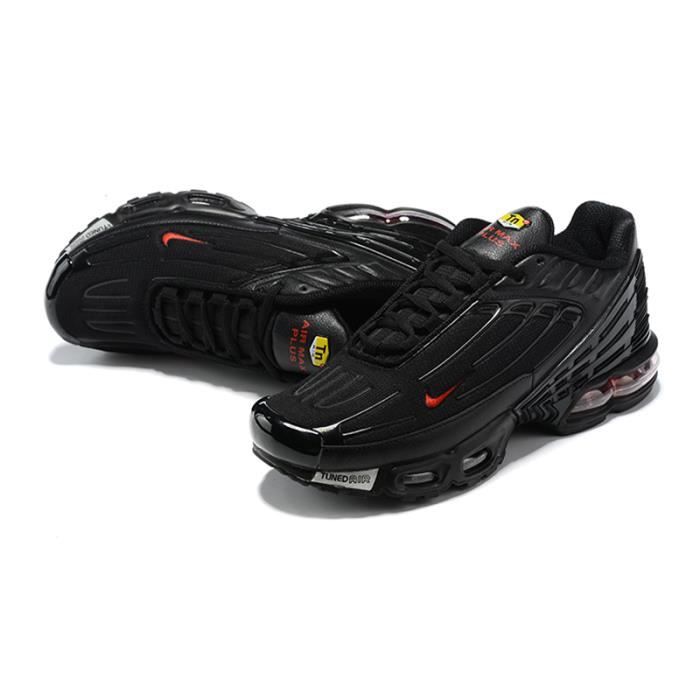 Air max plus discount 3 noir et rouge