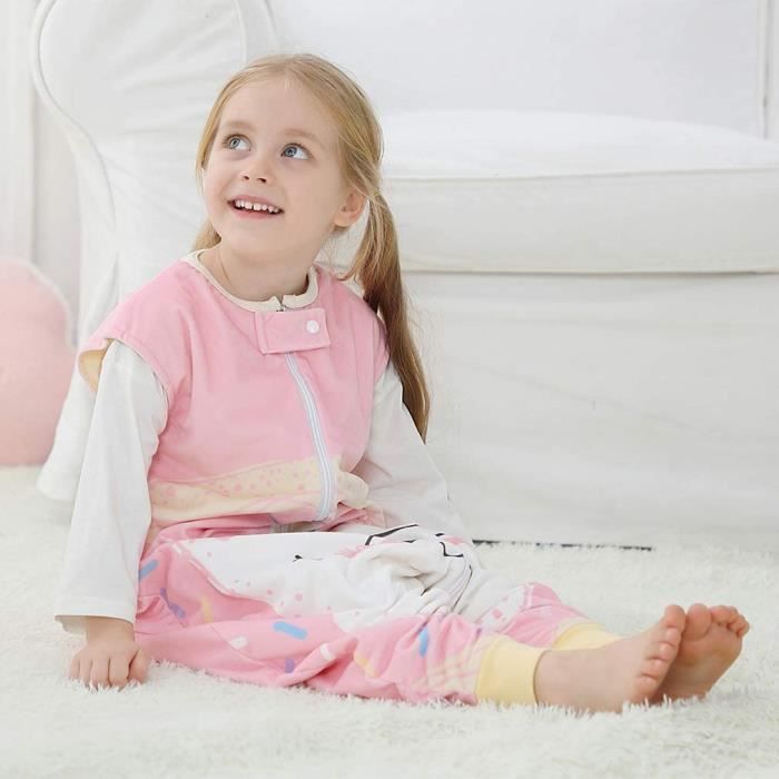 Gigoteuse Bebe Hiver Pyjama Gigoteuse Bebe Fille Garcon Vetement Enfant Naissance Cadeau pour 5 6 ans Rose L Cdiscount Puericulture Eveil bebe