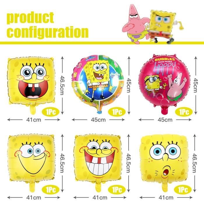 Kit 10 Ballons Capybara Aluminium - Gonflage Hélium Ou Air - Scellement Auto - Décoration Anniversaire, Fête Enfant