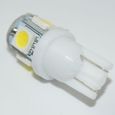 10X Ampoules Veilleuse LED SMD T10 W5W SMD 5050 bl-3