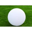 LUMISKY - Boule lumineuse filaire pour extérieur LED - blanc BOBBY - ∅50cm culot E27-3