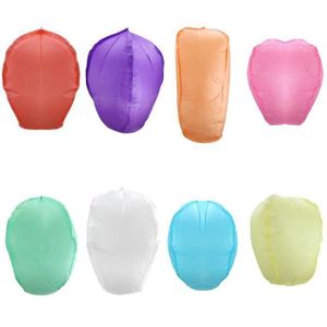 Lanternes Volantes Célestes Chinoises - Lot De 20 - Papier Ignifugé 82x45 Cm - Pour Mariage, Fête, Nouvel An