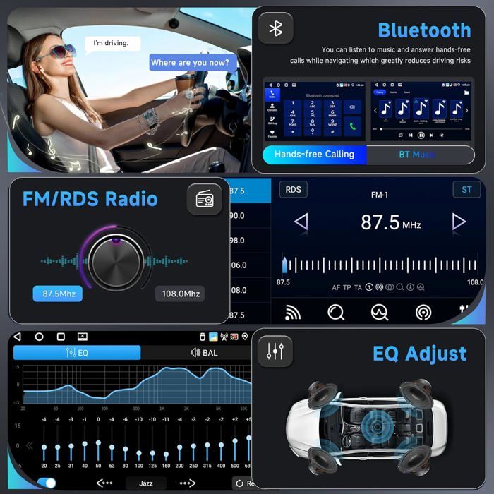 Autoradio Android Rimoody 9 Pollici Per VW Tiguan 2010-2015 – 4+64G, Wireless Carplay, GPS, Telecamera
