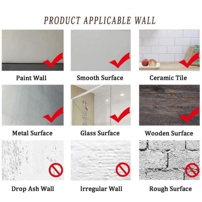 Frise Autocollante AG Design AWB 8430 - 500x13.8cm - Décoration Murale Cuisine Salon