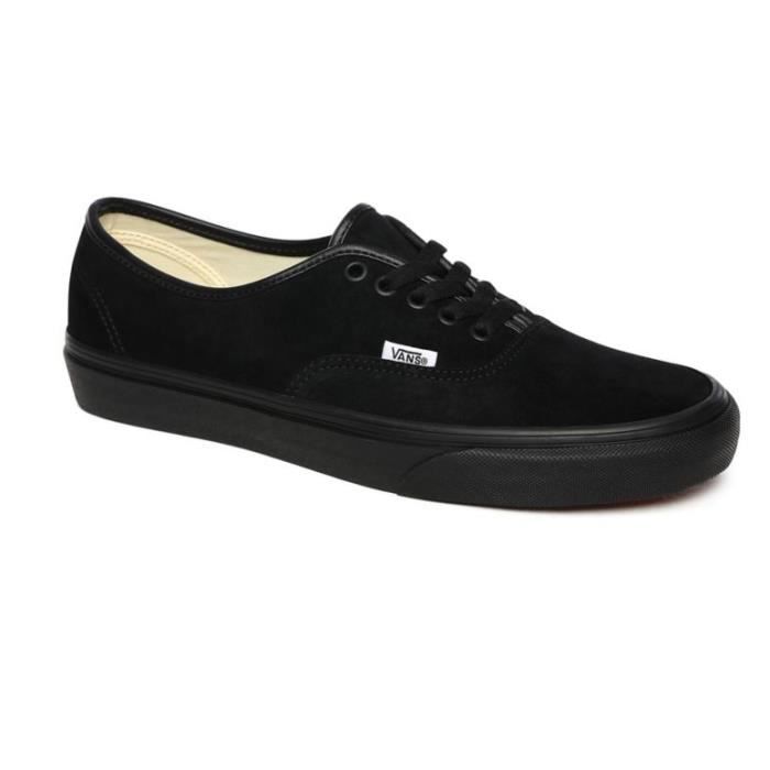 Vans authentic cuir blanc hot sale