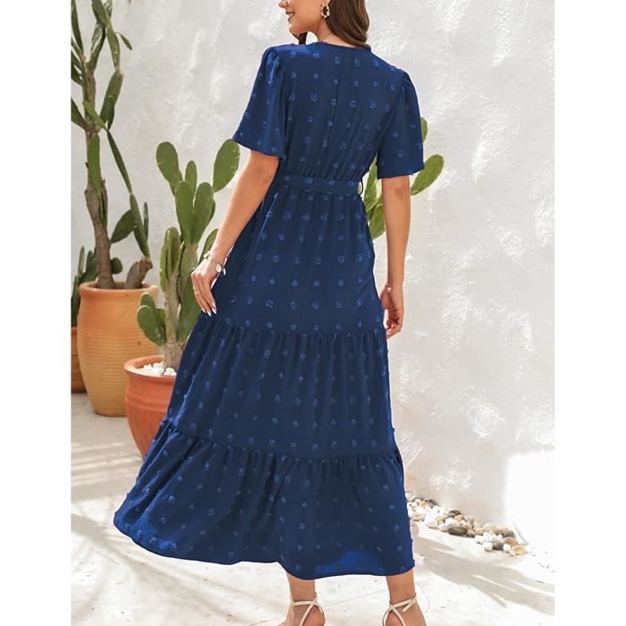 Cdiscount robe longue online boheme