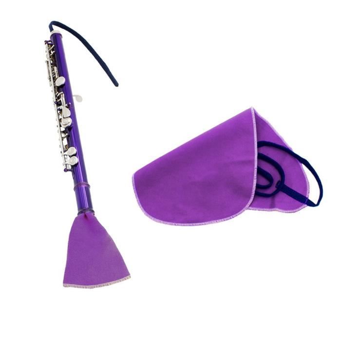 YUI chiffon de nettoyage pour clarinette LADE Outil Durable de chiffon de  nettoyage de clarinette de saxophone de saxo 7429604355331