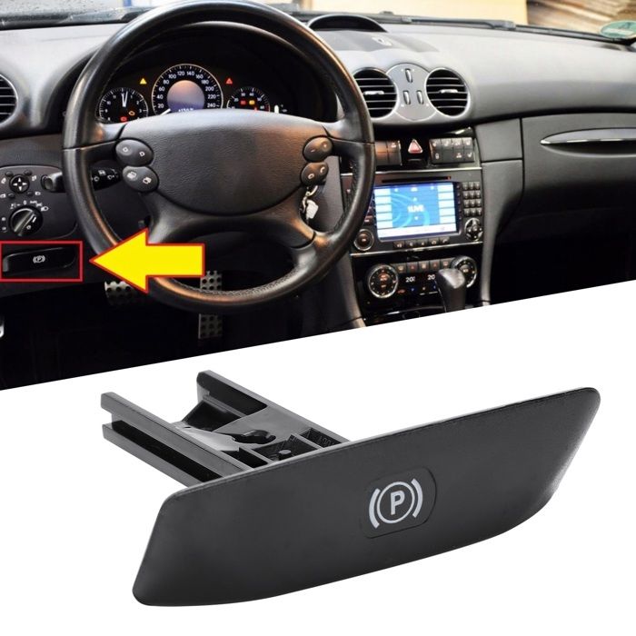 Poignée De Frein De Stationnement Pour Mercedes C E W204 W212 - Remplacement OEM A2044270020 - Matériau ABS Durable - 9