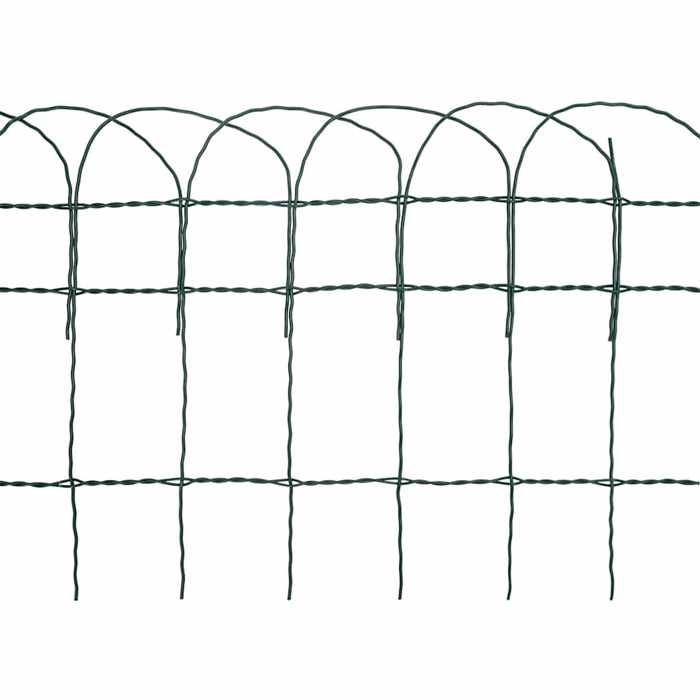25x Bordures De Jardin Blanc 10m - Bordure Pelouse, Plate-Bande, Allée PP Résistant UV