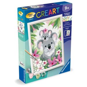Colores Para Pintar Niños Creart Ravensburger Enfant Ravensburger CreArt 20058 Panda Love Peinture Par Numéros Pour Enfants à Partir De 7 Ans : Ravensburger Numero D Art 7 Ans Pintura Por Numeros Niños