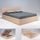 Lit en chene 160x200 avec sommier
