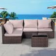 Table et chaise de jardin