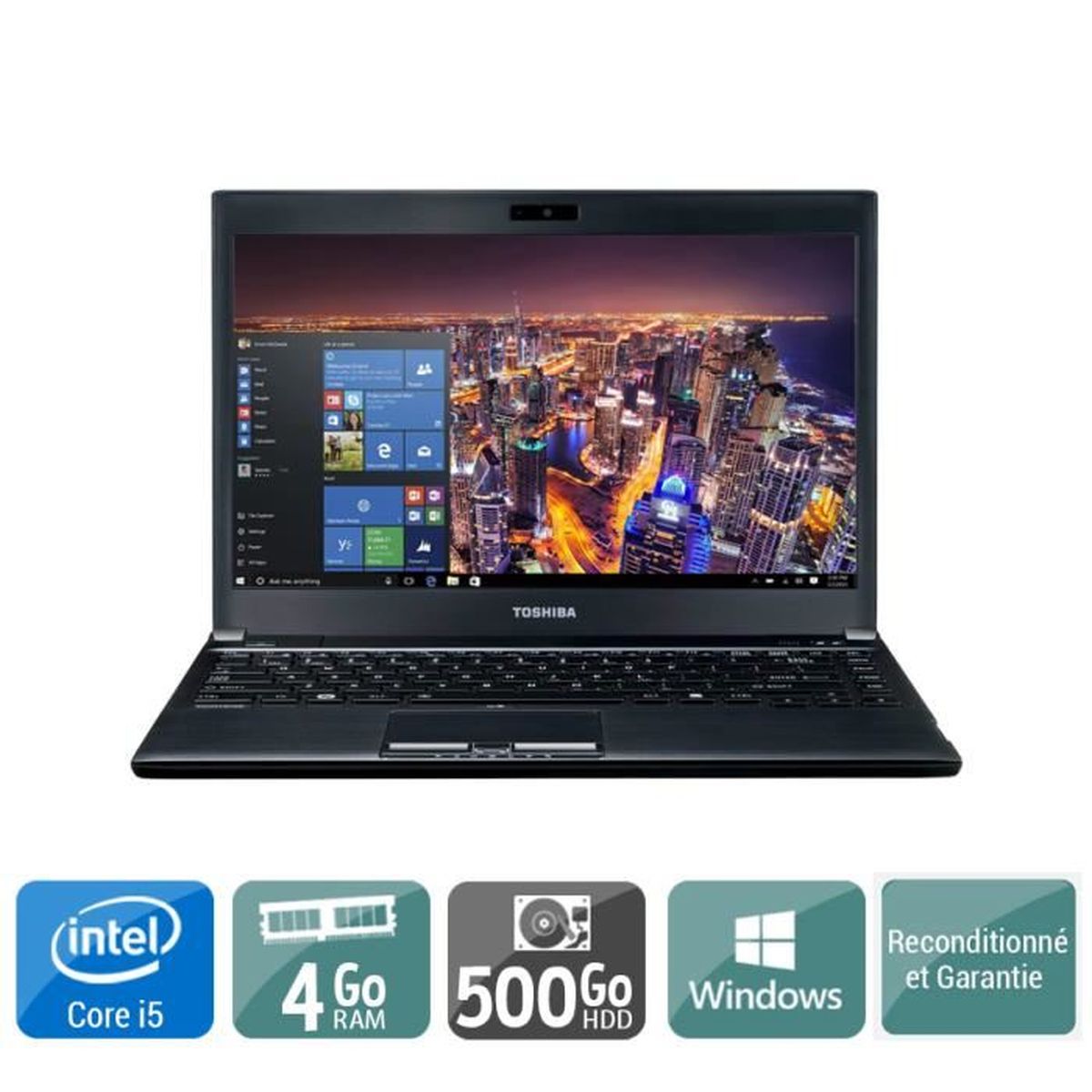 Ordinateur portable  PORTEGE R930 core i5 4 go