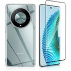 Coque Silicone Transparente - Little Boutik© - Honor Magic 6 Lite 5G - Souple - Protection Écran Verre - Mixte