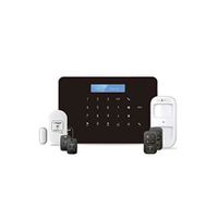 Kit d'alarme sans Frais Domotique THI 1 (WiFi + GSM) connecté à Internet + Ligne Mobile | Sécurité pour Votre Maison, Votre