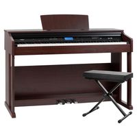 Piano numérique - Funkey - DP-2688A BM brun mat banquette set