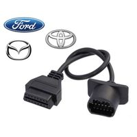 Adaptateur automobile Ford - Toyota - Mazda 17 broches vers OBD2
