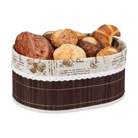 Corbeille de pain en bambou marron - 10042383-0