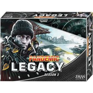 JEU SOCIÉTÉ - PLATEAU Jeu de société - Z-Man Games - Pandemic : Legacy -