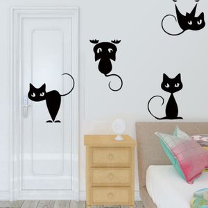 Stickers Chat Chambre Bebe Cdiscount