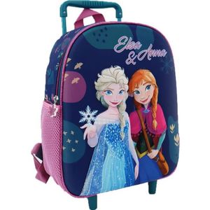 CARTABLE Sac à roulettes Reine des neiges Elsa 30 CM Trolle