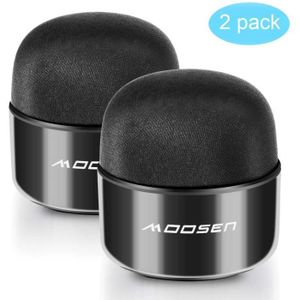 Enceintes Supports Panda 3 Porte Haut-Parleur Noir