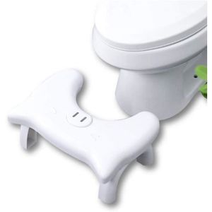 Tabouret Physiologique Ergonomique de Toilettes Marche Pied pour WC Antidérapant Contre Constipation et Hémorroïdes 