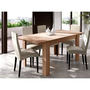 CONSOLE EXTENSIBLE Table à rallonge Midland - DMORA - Chêne - Design 