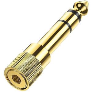 sourcingmap M/âle 3,5 mm vers 6,5 mm Femelle st/ér/éo C/âble Adaptateur r/épartiteur Audio
