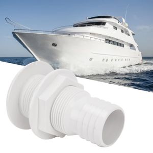 POMPE DE CALE EBTOOLS Évent de vidange de cale Plastique ABS Corps de bateau léger durable  Yacht en bas  Accessoire d'évacuation de cale (2