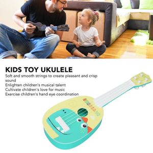 YOLOPLUS+ Guitare Ukulélé 43,2 Cm Pour Tout-petits - Mini Guitare à 4 Cordes Pour Enfants - Instruments De Musique éducatifs - Jouet D'apprentissage