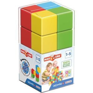ASSEMBLAGE CONSTRUCTION Jeux De Construction Magnétique Pour Enfants Magicube - Jouets Éducatifs Pour Garçons Et Filles 100% Recyclé - 8 Cubes Magnét[J3328]
