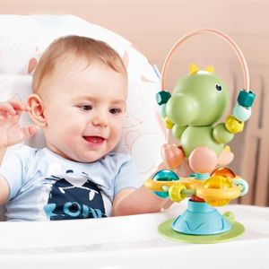 HOCHET VGEBY Jouet hochet bébé avec ventouse - Développe flexibilité des doigts et coordination main-oeil