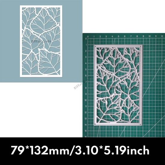 Matrices De Découpe Métal 'Bulles De Mer' - 2 Tailles (10.2x10.2 Cm Et 14.2x10.2 Cm) Pour Scrapbooking Et Cartes