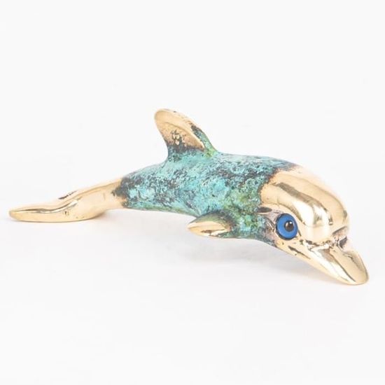 Statuette Cheval Bronze Grec Ancien - Réplique Musée Époque Géométrique - 18x13cm - Fait Main