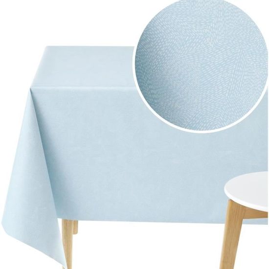Nappe En Toile Cirée PVC Petits Pois Vert Sauge - Facile à Nettoyer, 100x140 Cm | Home Direct - 2