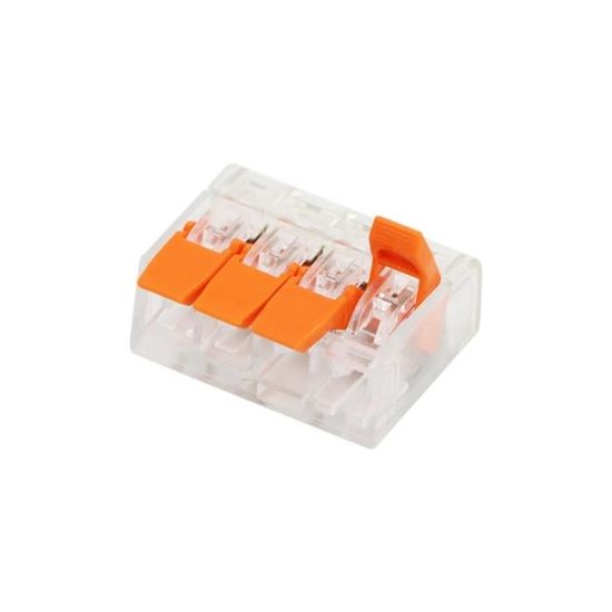 Lot De 500 Connecteurs De Fils Électriques Orange – Marquage UL, Pour Jonctions Sûres, Électricité, Bricolage