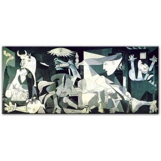 TABLEAU TOILE Picasso Guernica Peintures Art ...