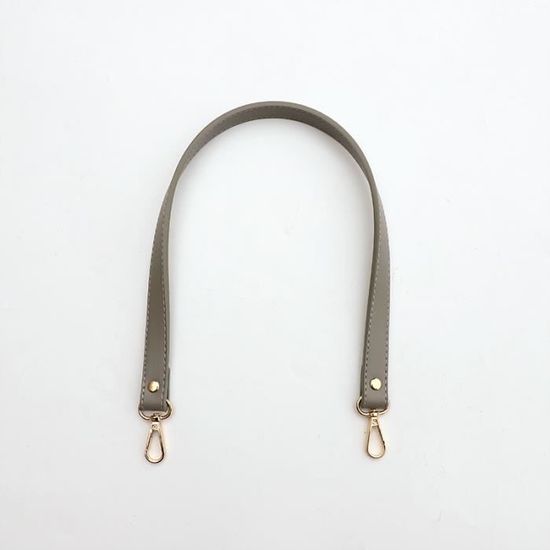 Sangle D'épaule Réglable 43cm En Cuir PU - Accessoire De Remplacement Pour Sacs à Main - Boucles Métal Incluses