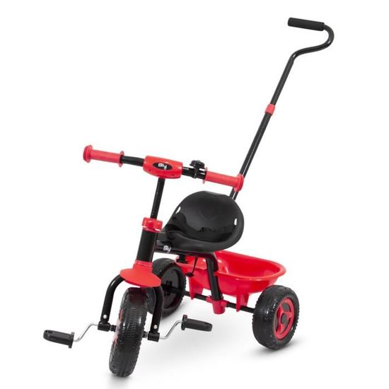 Billy Tricycle 1,5 - 4 Ans Berry Rouge-Rose
