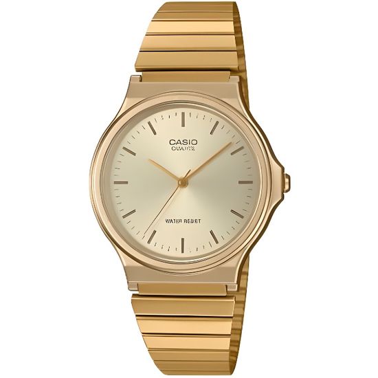 Montre Casio Vintage Collection MQ-24G-9EEF 35mm en acier inoxydable de  couleur or Gold, - Achat/vente montre - Cdiscount
